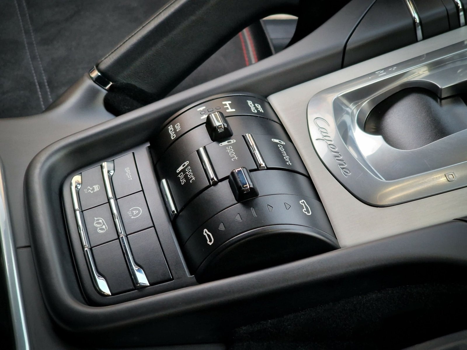 Innenraumdetail eines Porsche
